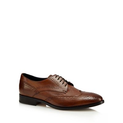 Hammond & Co. by Patrick Grant Tan scotch grain leather Derby brogues